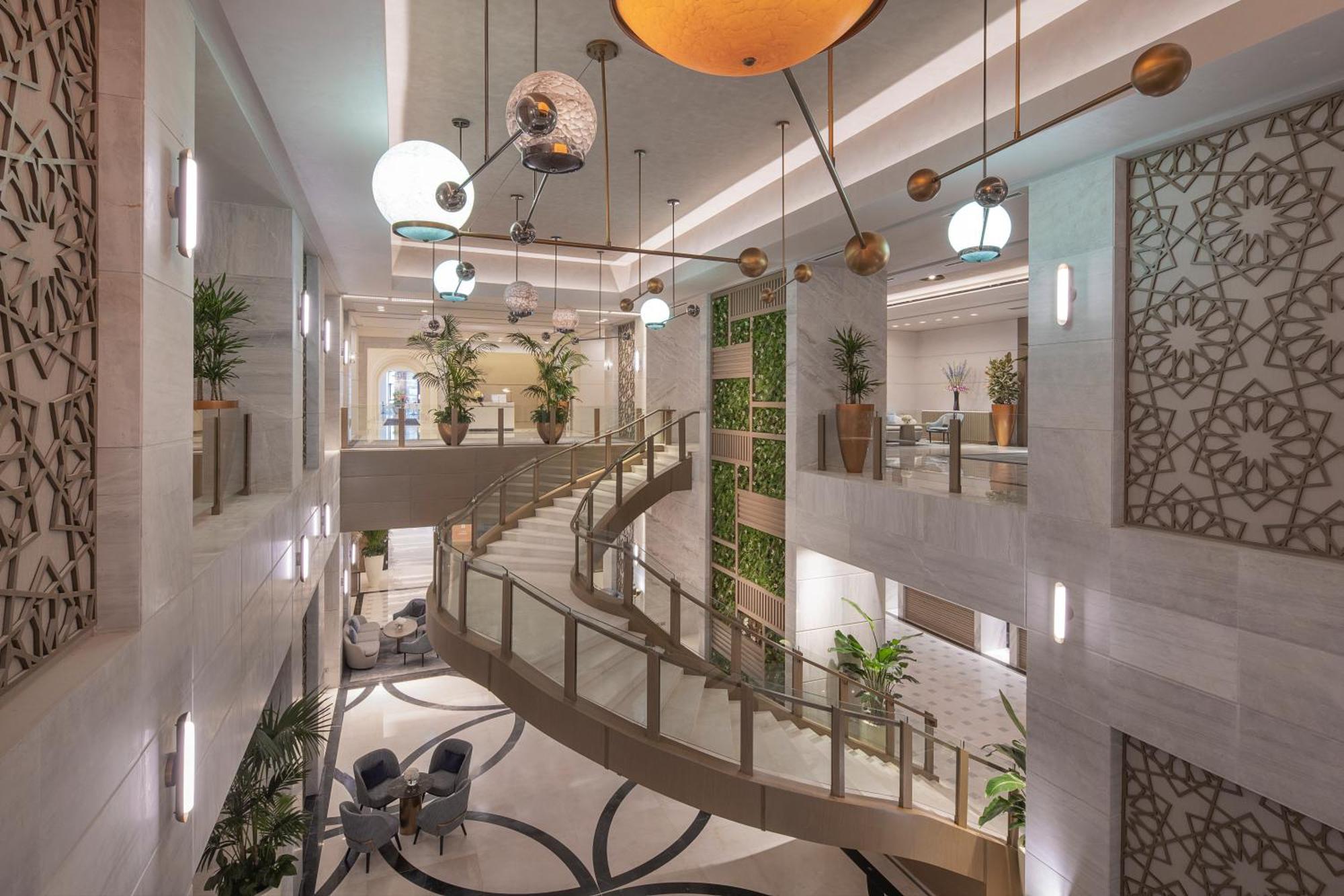 Jumeirah Jabal Omar Makkah Mecca Exterior photo The interior of the hotel